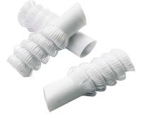 boîte de 100 papillotes en papier blanches ""gigot/jambon "" ø 24 mm
