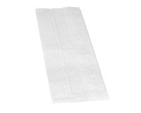 paquet de 1000 sachets à sandwich en papier kraft blanc avec fenêtre en polypropylène 90x350 mm avec soufflets de 65 mm