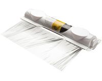 rouleau de film étirable en PVC de 100 m en boîte distributrice plastique largeur 30 cm