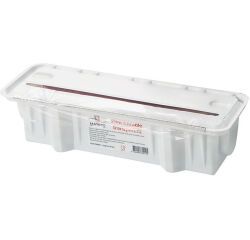 rouleau  de film étirable en PVC de 300m en boîte distributrice plastique, largeur 30 cm