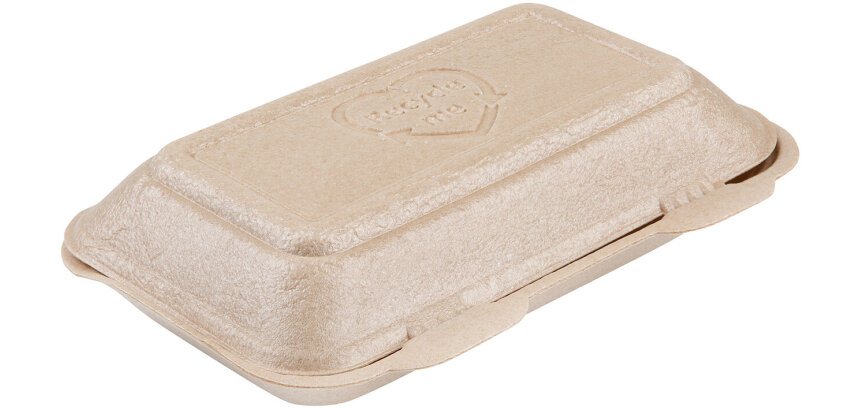 Carton 360 (4 sachets de 90) boîtes kebab en PPE avec couvercle articulé 24,3 X 15,4 hauteur 6,6 cm