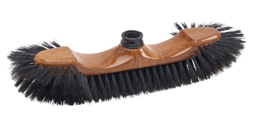 balai demie-tête soies noires 30 cm