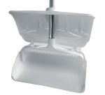 pelle basculante avec capot de fermeture et peigne intégré blanc