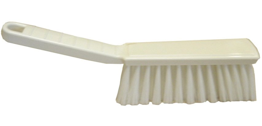 balayette brosshygien droite fibre souple blanche