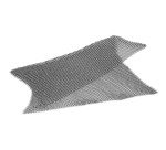 tampon de nettoyage en maille d'inox 29x29cm
