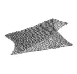 tampon de nettoyage en maille d'inox 29x29cm