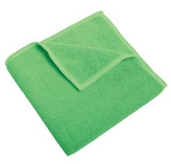 lot de 10 microfibres recyclées 38x36 cm vert