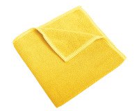 lot de 10 microfibres recyclées 38x36 cm jaune