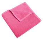 lot de 10 microfibres recyclées 38x36 cm rose