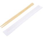 paquet de 100 baguettes en bambou 21 cm sous sachet individuel