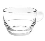 lot de 6 tasses 16,6 cl en SAN transparent