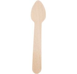 paquet de 100 mini cuillères en bois 9,5 cm