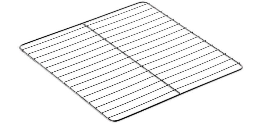 grille plate inox GN 2/3 35.4x32.5 cm