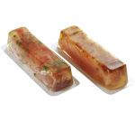 sachet de 100 moules rectangulaires 144x52 mm en PET