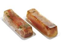 sachet de 100 moules rectangulaires 144x52 mm en PET