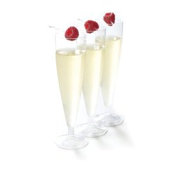 carton de 100 (10 sachets de 10) flûtes à champagnes réutilisable en PS