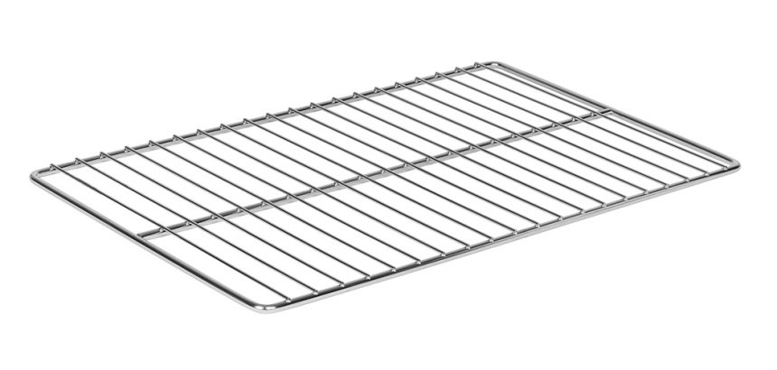 grille plate inox GN 1/1 53x32.5 cm renforcée