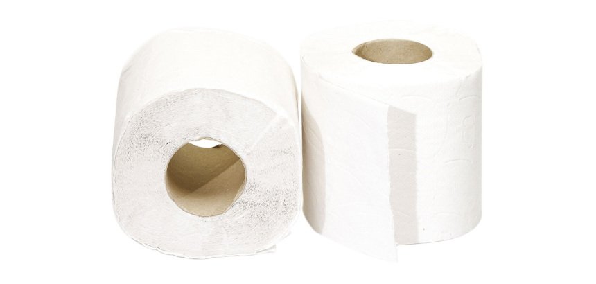 paquet de 40 rouleaux de papier hygiénique compacts ouate recyclée 500 formats 55 m Ecolabel