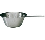 passoire inox à gras à poignée 28 cm