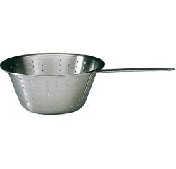 passoire inox à gras à poignée 28 cm