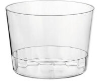 carton de 180 (12 sachets de 15) verrines en polystyrène Bodega ø 83 H60 mm 25 cl