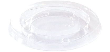 carton de 1000 (20 sachets de 50) couvercles en pet pour pots en fibre ø 60 mm