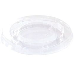 carton de 1000 (10 sachets de 100) couvercles pour verrines en polystyrène BODEGA  18 cl ø 75 mm