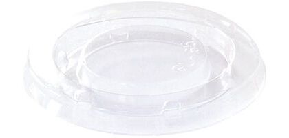 carton de 1000 (10 sachets de 100) couvercles pour verrines en polystyrène BODEGA  18 cl ø 75 mm