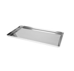 plaque pâtissière inox bords droits 60x40 cm