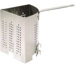 panier cuit pâtes inox hauteur 18 cm pour faitout de 36 cm