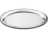 plateau limonadier en acier inoxydable ø 40 cm