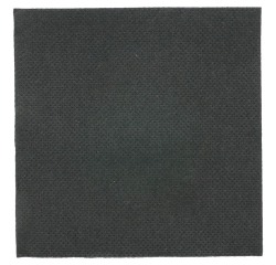 carton de 2400 (24 x 100) serviettes en papier ouate double point, 2 plis, 20x20 cm, noir