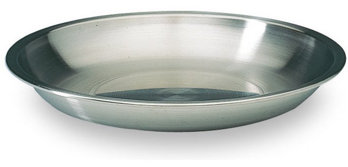 plateau fruits de mer en acier inoxydable ø 40 cm