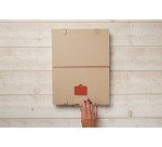 carton de 500 sets de table en papier gaufré 40x30 cm kraft