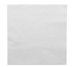 carton de 3200 (32 paquets de 100) serviettes en papier ouate 30x30 cm, 1 pli blanc