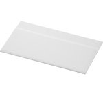 carton de 4500 (6 sachets de 750) serviettes en papier ouate 1 pli, pliage decalé 33x32 cm blanc