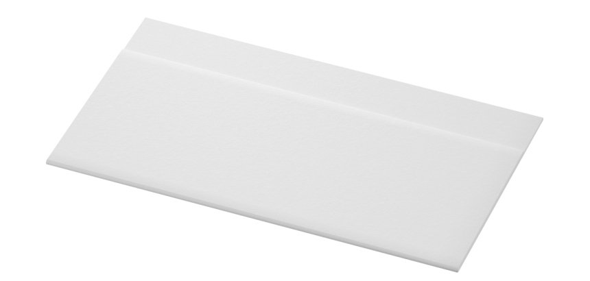 carton de 4500 (6 sachets de 750) serviettes en papier ouate 1 pli, pliage decalé 33x32 cm blanc