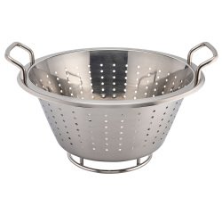 passoire inox conique à anses 24 cm