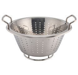 passoire inox conique à anses 28 cm