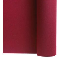 carton de 4 rouleaux de chemin de table/tête à tête en non tissé, avec prédécoupe tous les 30 cm, 24m, largeur 40 cm, bordeaux