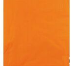 carton de 1200 (24 paquets de 50) serviettes en papier ouate 2 plis, 33x33 cm, mandarine