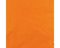 carton de 1200 (24 paquets de 50) serviettes en papier ouate 2 plis, 33x33 cm, mandarine