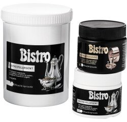 Pâte à polir l'argent Polargent Bistro - Pot de 150 ml