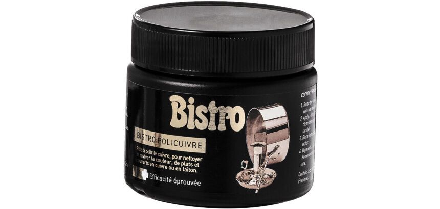 Pâte à polir le cuivre Policuivre Bistro - Pot de 150 ml