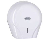 distributeur mural de papier hygiénique Jumbo en ABS blanc 310x132x333 mm