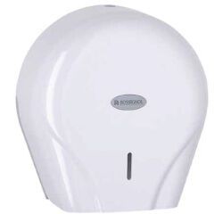 distributeur mural de papier hygiénique Jumbo en ABS blanc 310x132x333 mm