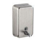 distributeur inox de savon 12,2x6,6x20,2 1l