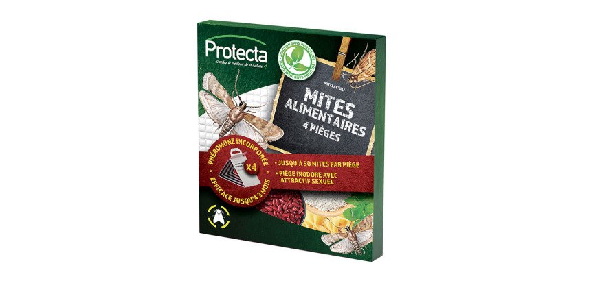 Antimites - Mites alimentaires - lot de 4 pièges