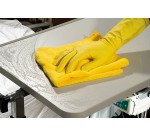 gants latex jaune 30 cm taille 6