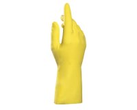 gants latex jaune 30 cm taille 10